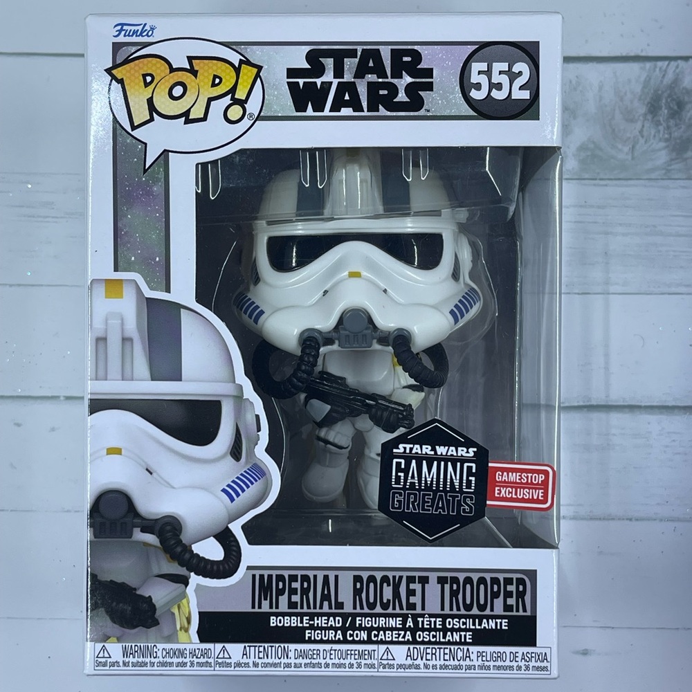 🆕 Star Wars Imperial Rocket Trooper FUNKO POP 552